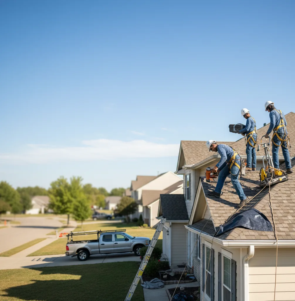 Shingle Replacement in Cottage Hills, IL